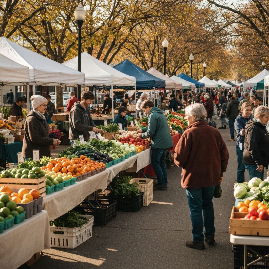 Local farmers market
